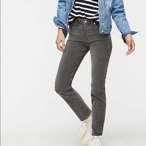 J. Crew vintage grey corduroy bootcut pants